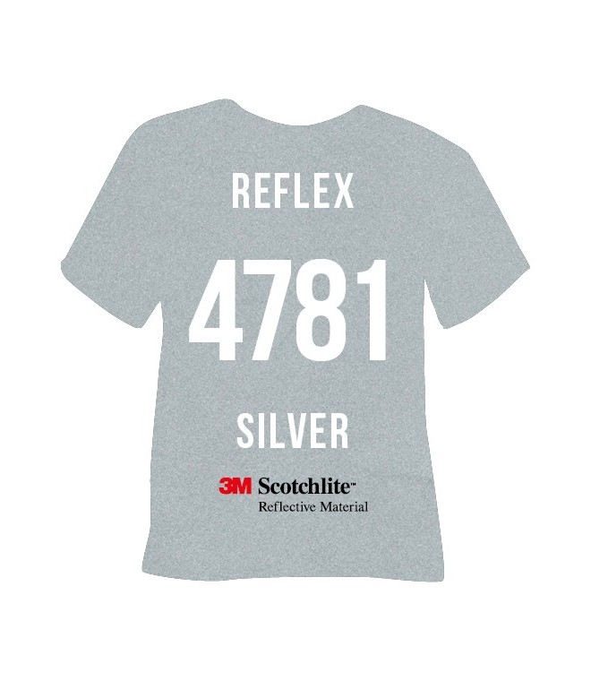 POLI-FLEX REFLEX 4781 SILVER 3M